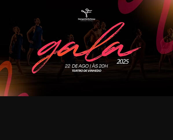 22/08 - 20h00 | GALA VANESSA FRANÇA